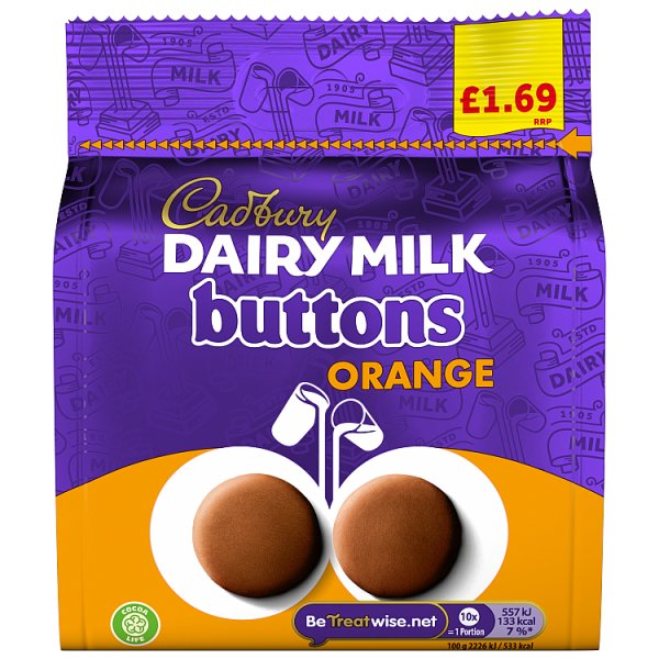 Cadbury Giant Buttons 85g | High Quality Chocolate & Sweets Online - Product Image Cadbury Giant Buttons 85g | High Quality Chocolate & Sweets Online - Product Image